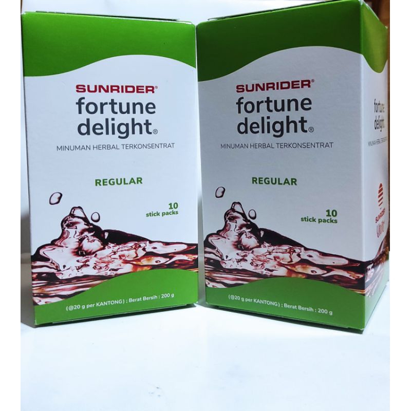 sunrider fortune delight menghancurkan lemak