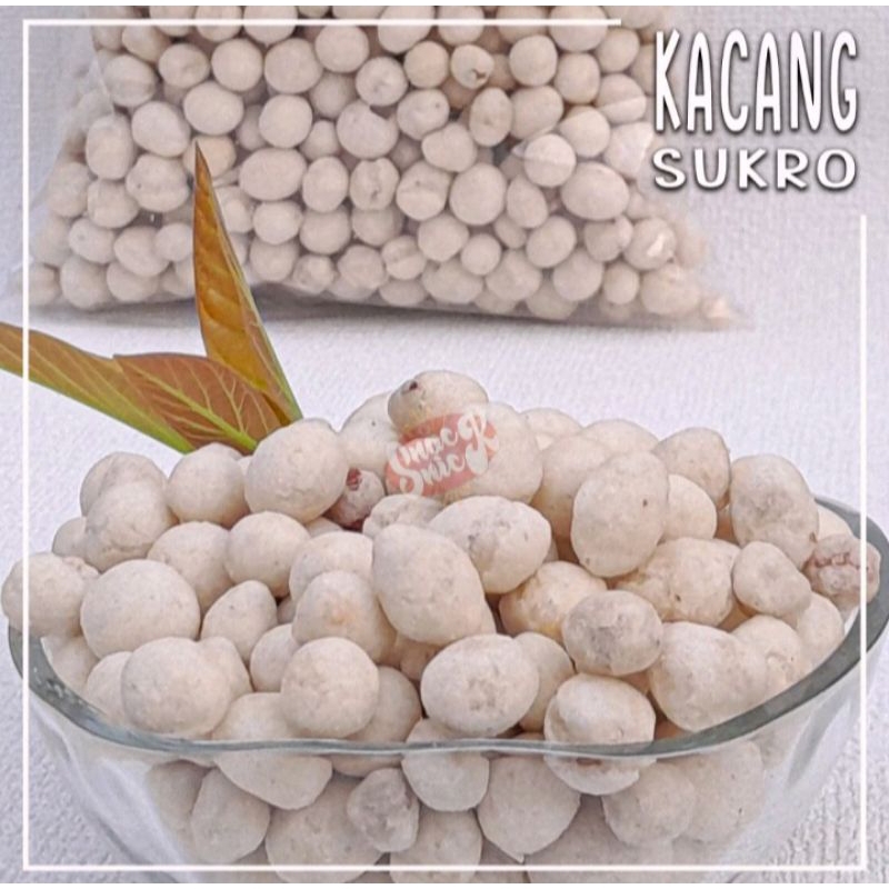 

Kacang sukro putih 250 gram / KACANG Atom