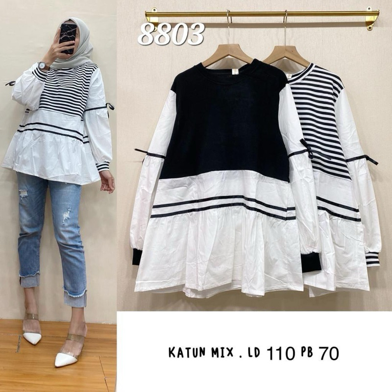 atasan Zara knit import premium