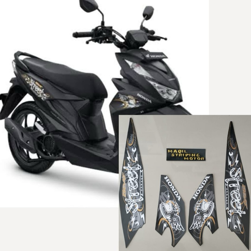 striping original Honda beat street tahun 2022