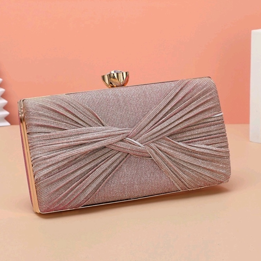 ➵➭✬ CN7514 Clutch Wanita Import Hand Bag Wanita Tas Kondangan Wanita Tas Pesta Wanita Harga Murah