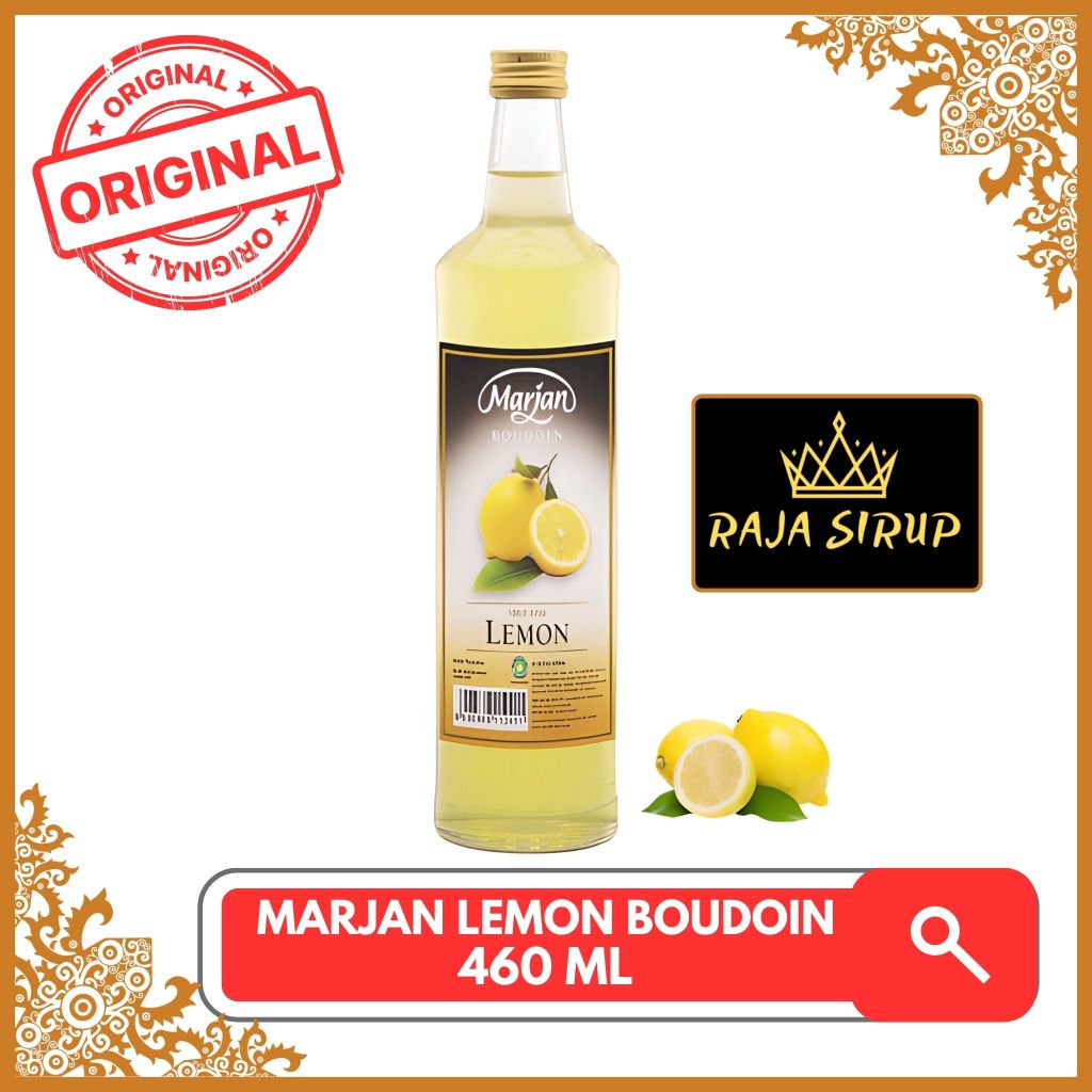 

Sirup Marjan Lemon Boudoin 460ml