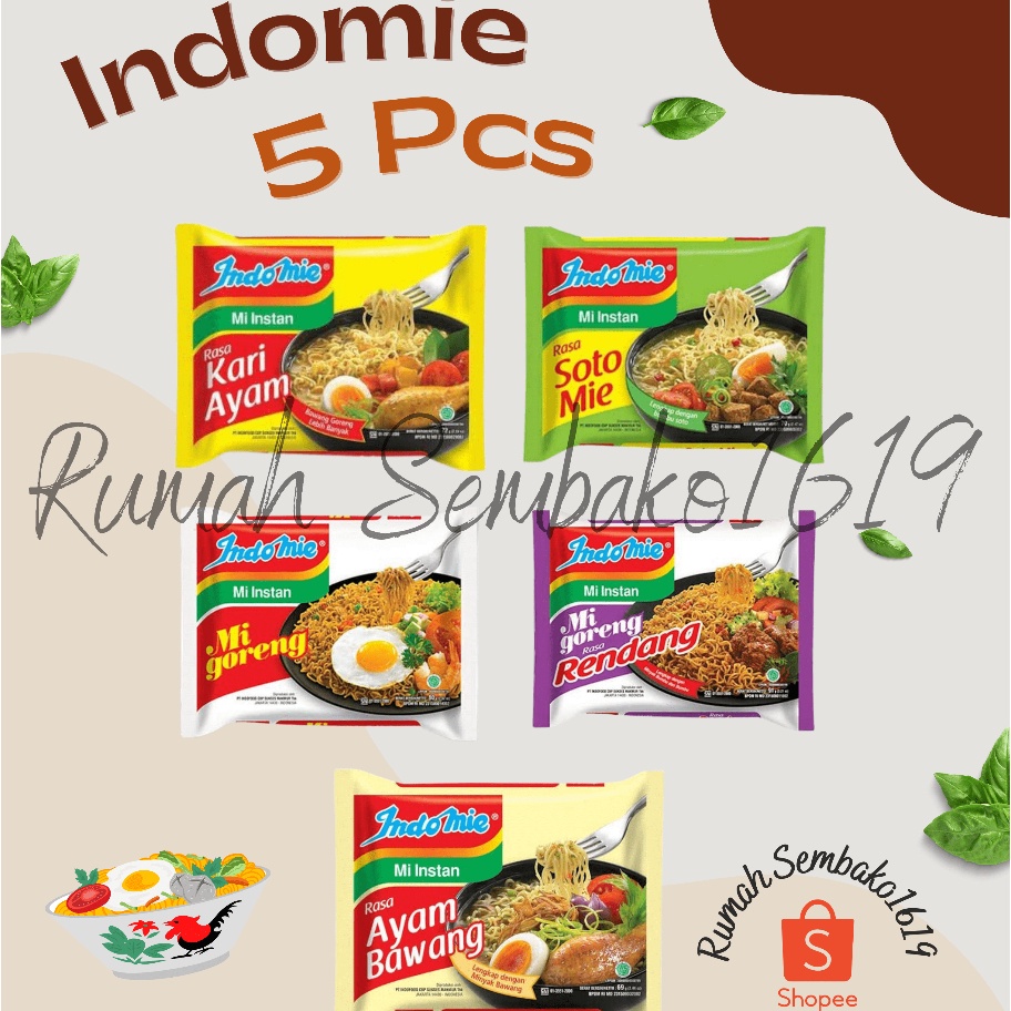

Kode BJO783 INDOMIE ISI 5 PCS