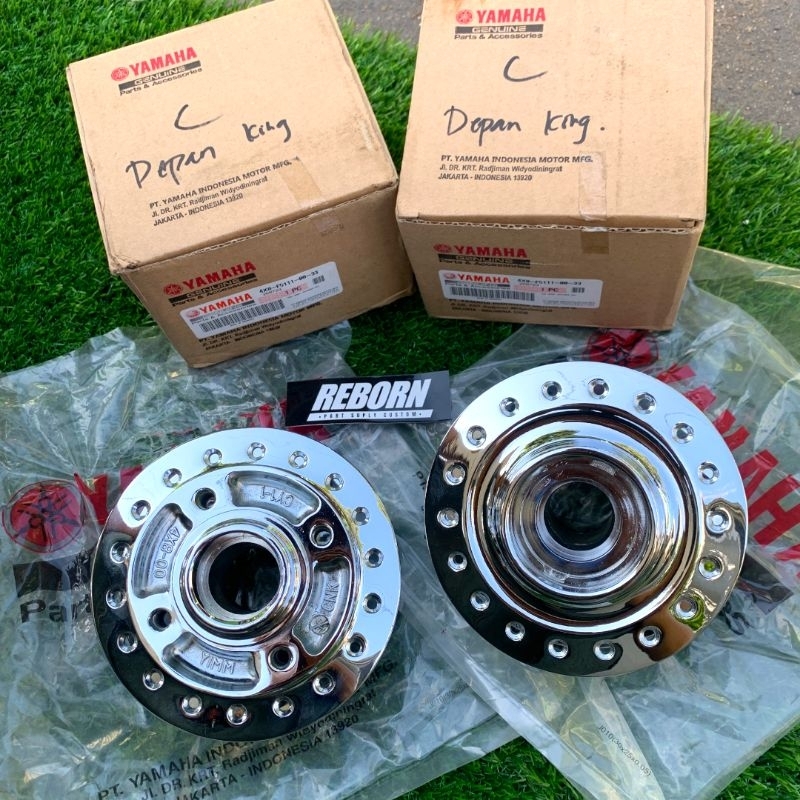 TROMOL DEPAN RX KING ORIGINAL BARU FINISHING CROM