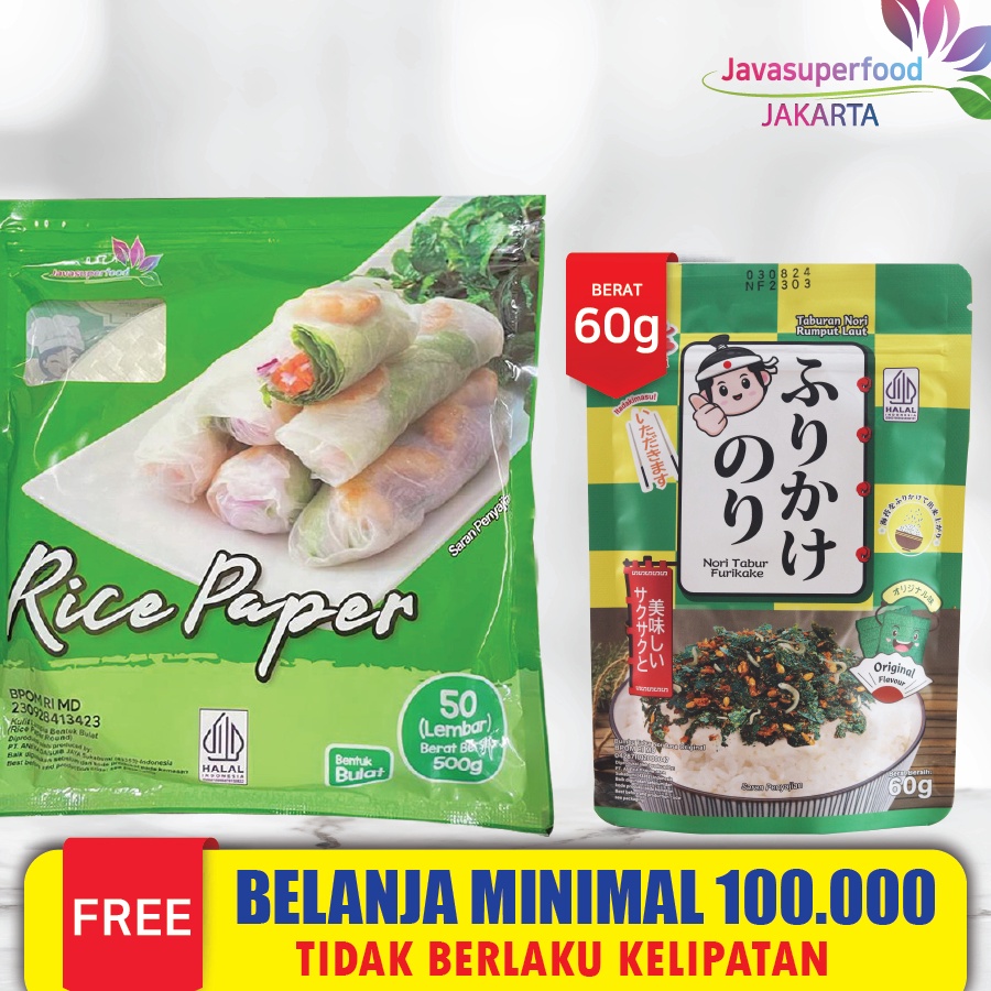 

MODEL RYZ729 [Halal] Rice Paper / Banh Trang High Quality Rice Paper 22cm / Kulit Lumpia Vietnam Rice Paper / rice roll spring roll