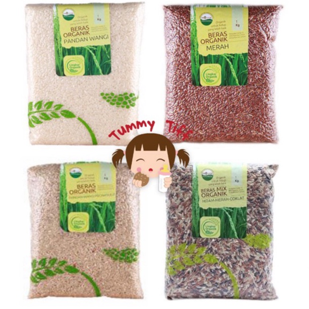 

modelTipe BXN434 Lingkar Organik Beras Organic 1 Kg Pandan Wangi Putih/Merah/Hitam