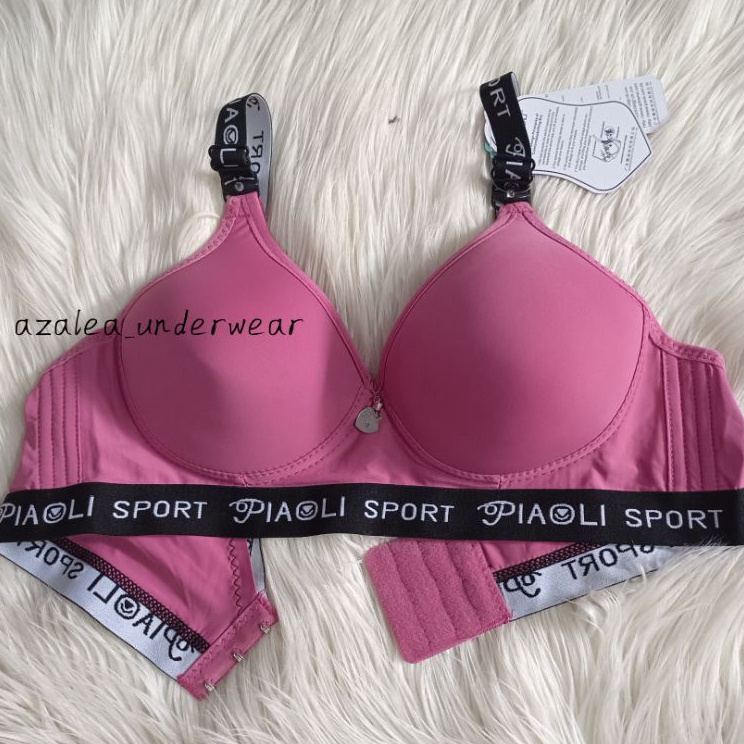 ➡✷ Bra Sport PIAOLI PL389 Cup-B/ Bh piaoli Busa Tampa kawat Paling Popular