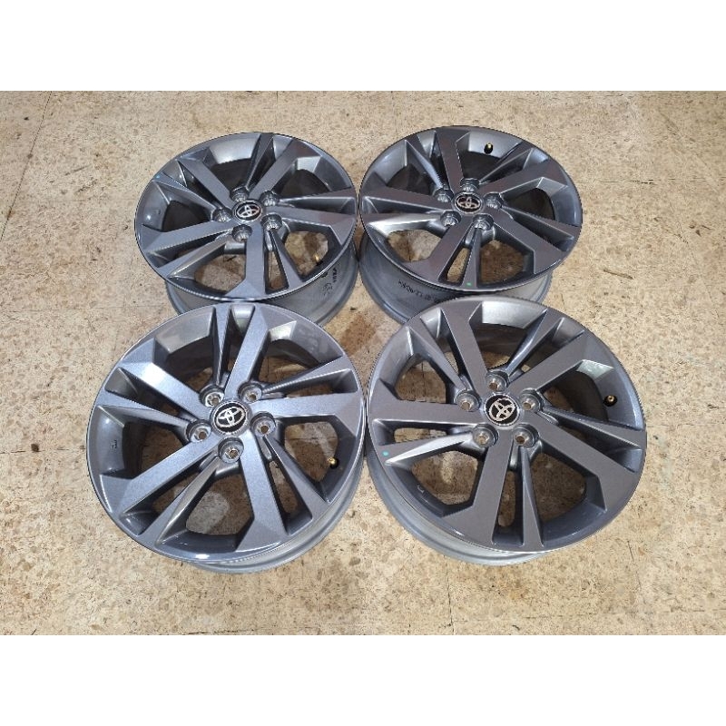 Velg Mobil Bekas Copotan Std Xenia Ring 15 Lubang 5x100 Ori Bawaan Mobil