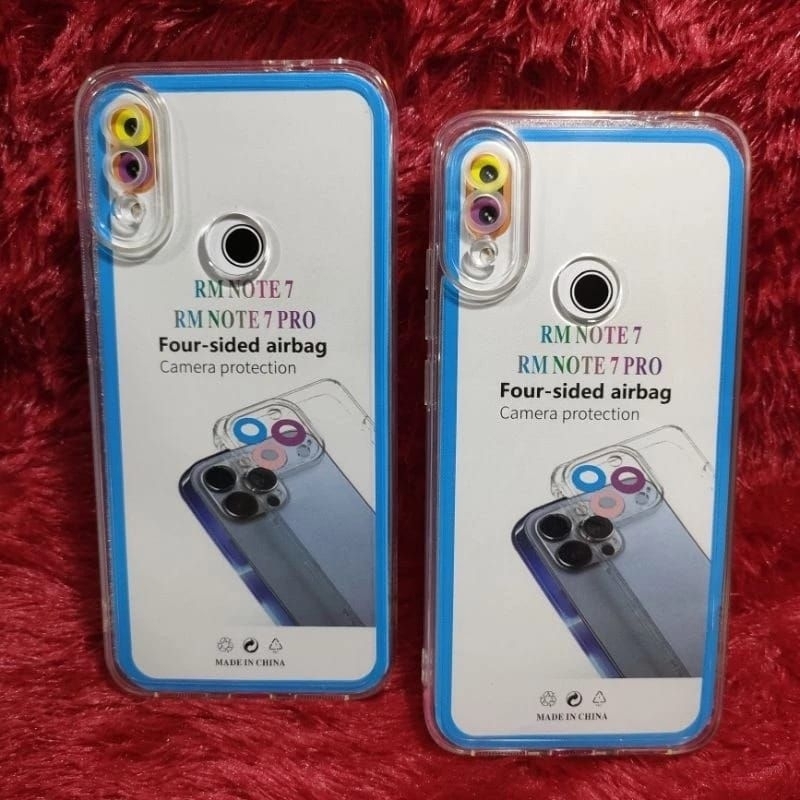 Softcase Silikon redmi note 7 redmi note 7 pro Cesing case clear bening transparan pelindung pro kam