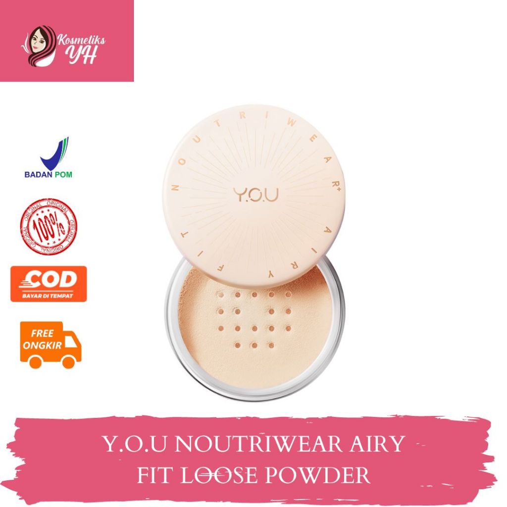 YOU NOUTRIWEAR LOOSE POWDER ATAU YOU LOOSE POWDER BEDAK YOU DAN BEDAK TABUR YOU