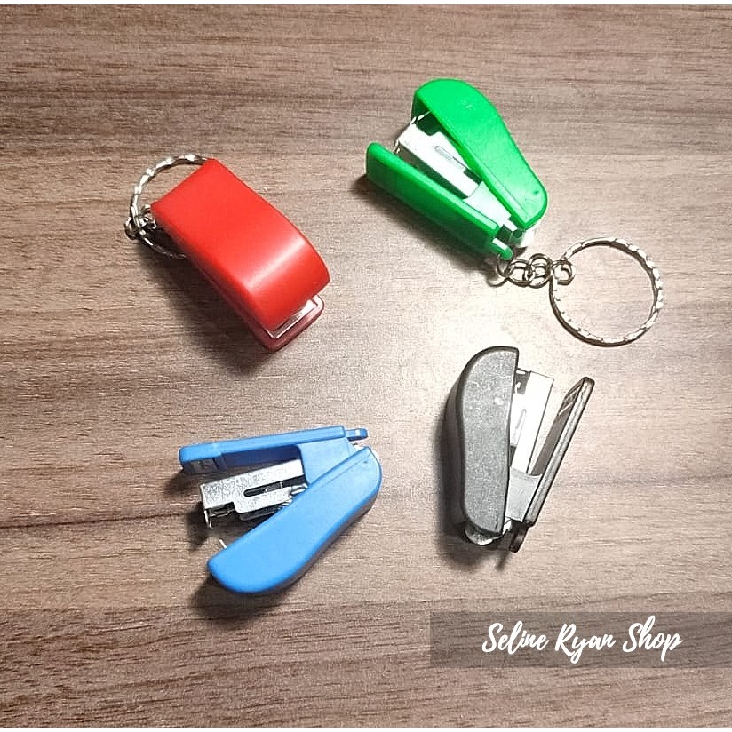 

Stapler / Jepretan Kertas Mini Warna Warni Murah