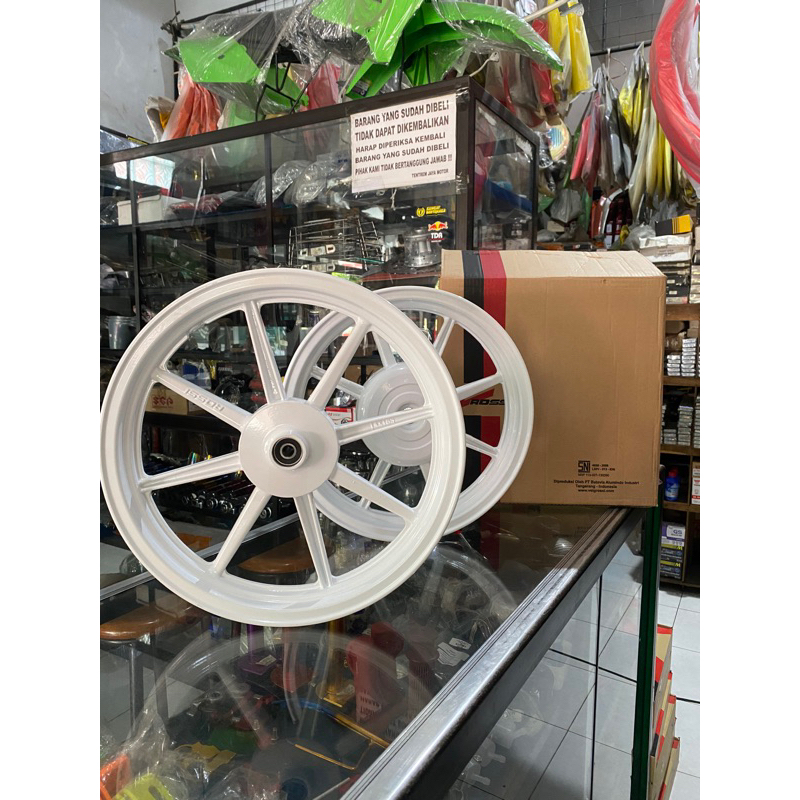 VELG V ROSSI VENOM COMET PALANG 8 WHITE VARIO125