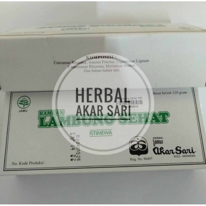 Akar Sari - Lambung Sehat Rebus/Godogan