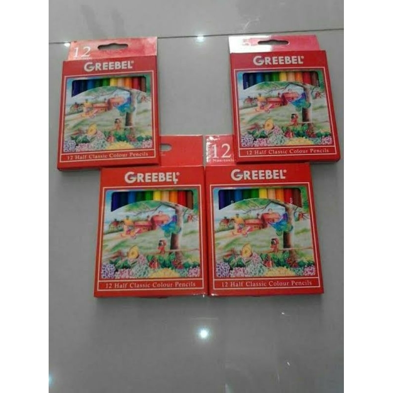 

PENSIL WARNA GREEBEL 12 COLOUR