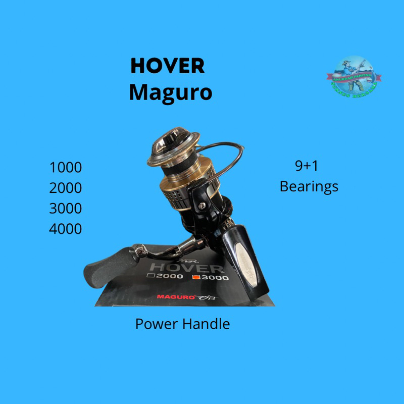 Reel Maguro Hover 1000 2000 3000 4000 Power Handle