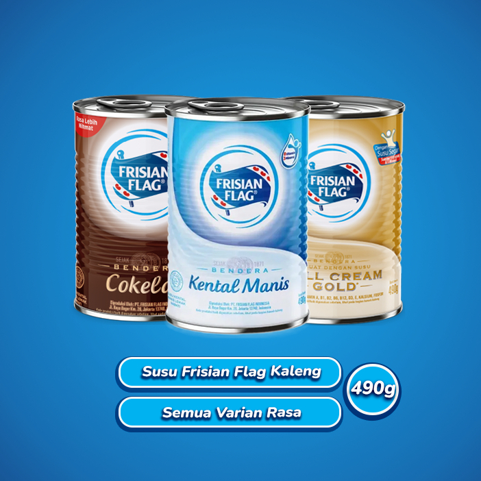 

Susu Frisian Flag Kaleng 490 gram