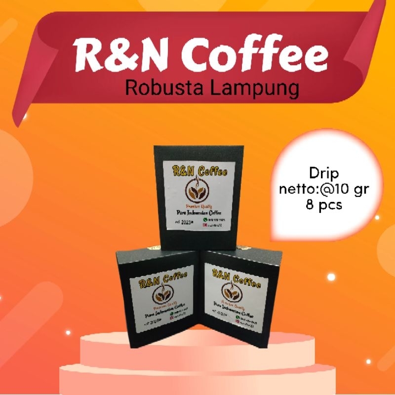 

R&N Coffee Drip V60 @10 gr ( 8 pcs/box)