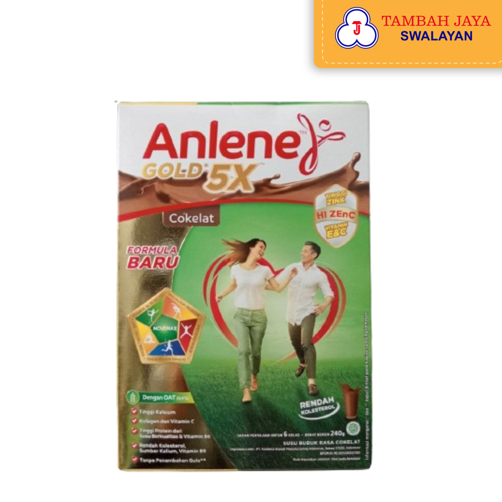 

Anlene Gold 5x Cokelat 240gr