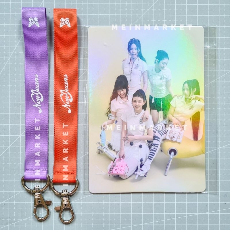 Official NewJeans POB GetUP Weverse Strap + Holo Photo Frame Hologram SG23 YES24 Continue