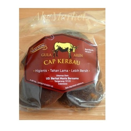 

Gula Aren Batok Cap Kerbau 400 gr