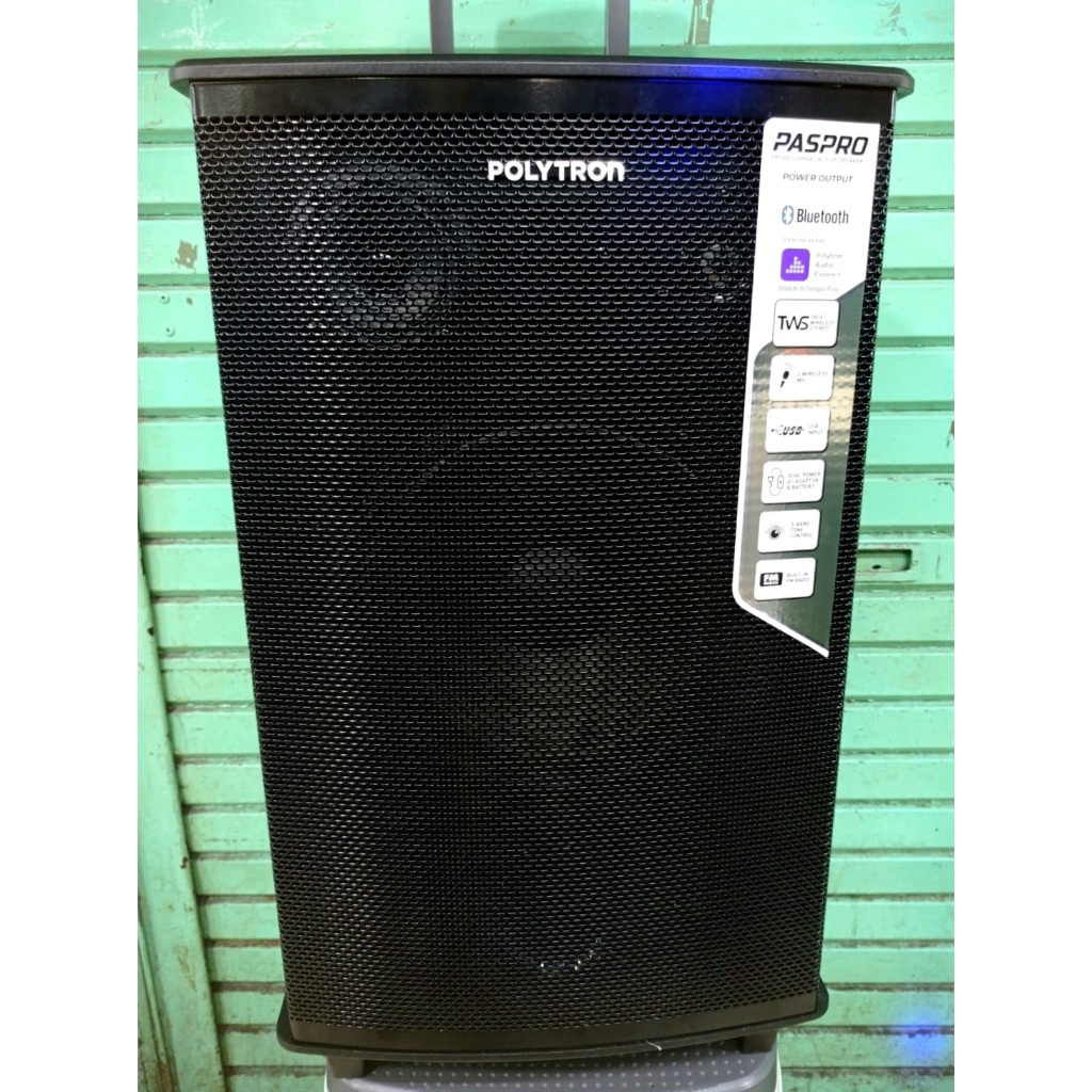 SPEAKER PORTABLE POLYTRON PAS PRO10-PORTABLE POLYTRON 10inch