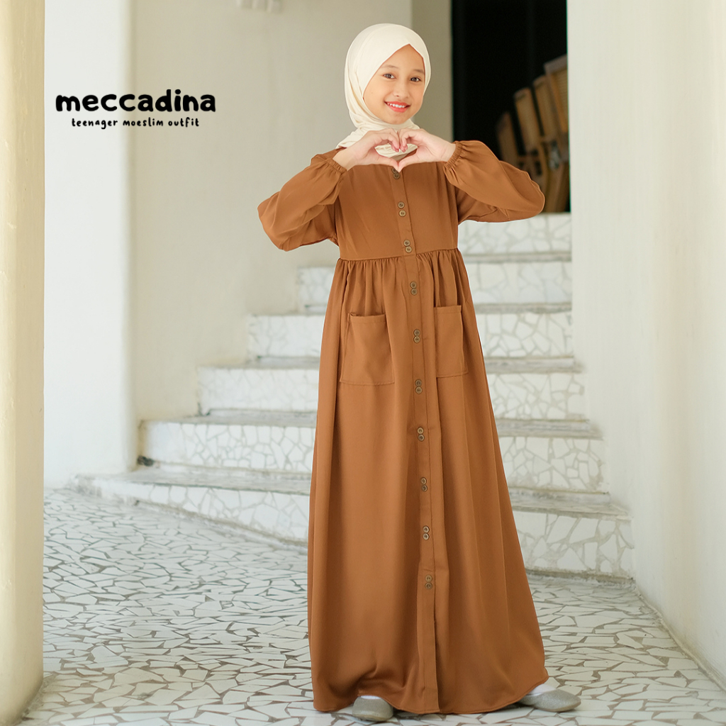 Emily Teenager Dress Remaja Gamis Anak Tanggung 10-17 Tahun