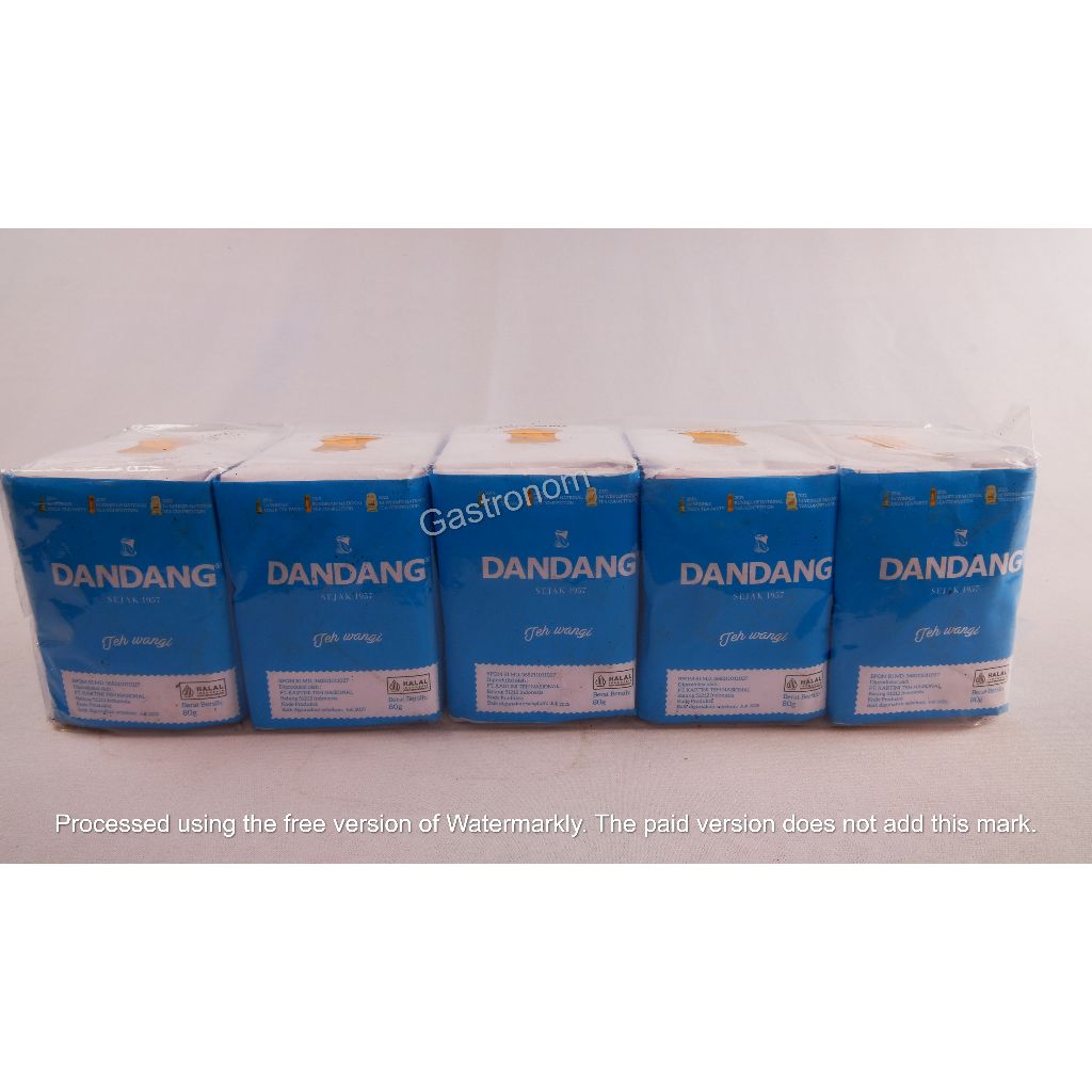 

Teh Dandang Biru / Teh Tabur 5's x 80gr ( 1 Pack isi 5 Pcs)