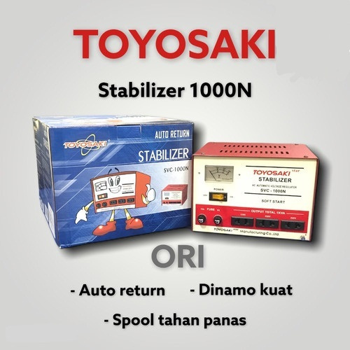 STABILIZER TOYOSAKI SVC 1000N 1000 watt