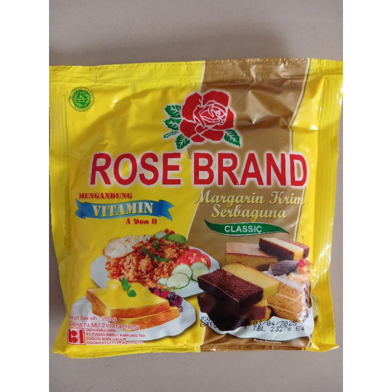 

Margarin Rosebrand Sachet 200 gram