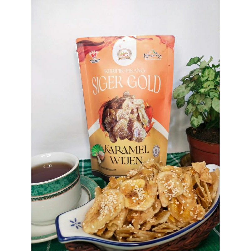 

Keripik Pisang Karamel Wijen 150gr