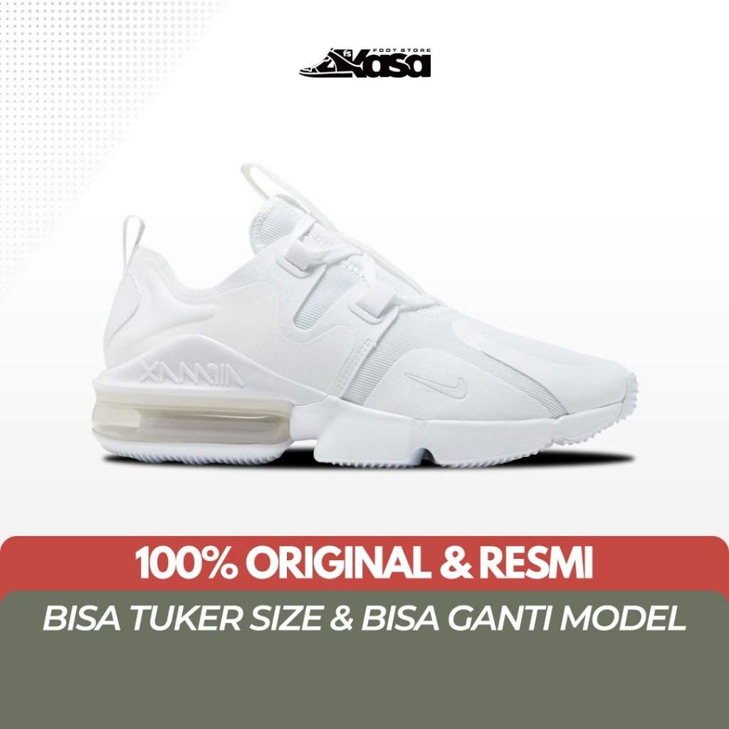 Sepatu Sneakers Pria Nike Air Max Infinity White