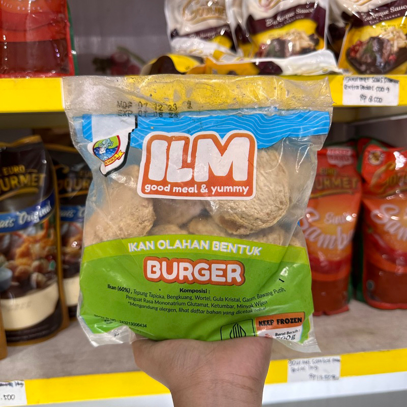 

ILM tempura burger 500g