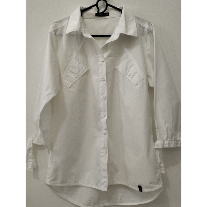 kemeja Ako white wanita kemeja putih wanita Ako PO preloved kemeja kerja putih wanita blouse wanita 