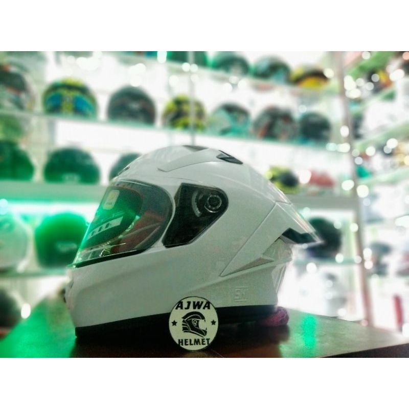 HELM ALV GENESIS WHITE ORIGINAL HELM FULL FACE
