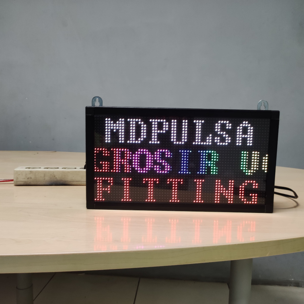 Running Text, Jam Running Text Toko, Running Text JTR40