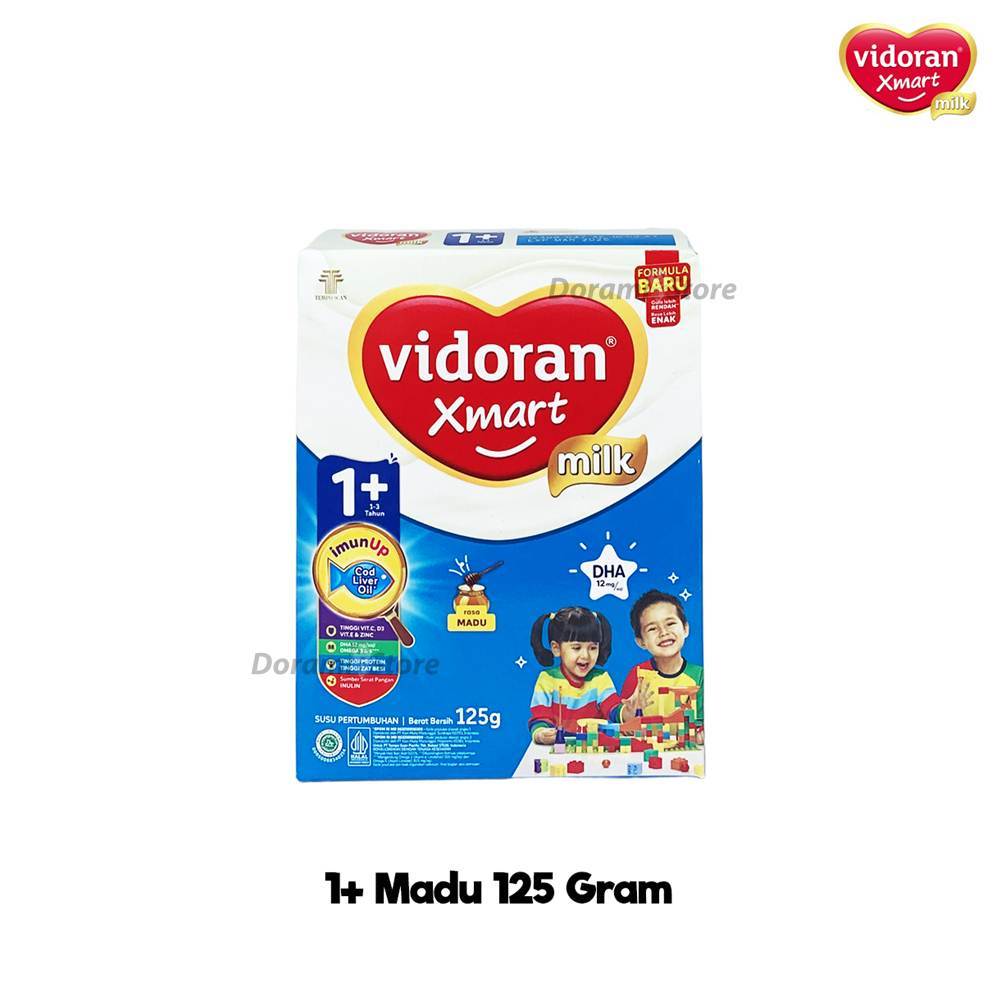 Vidoran Xmart 1+ 125gr Susu Formula Bayi