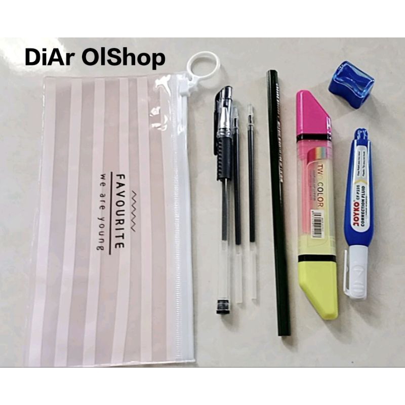 

Alat tulis set / Paket alat tulis murah