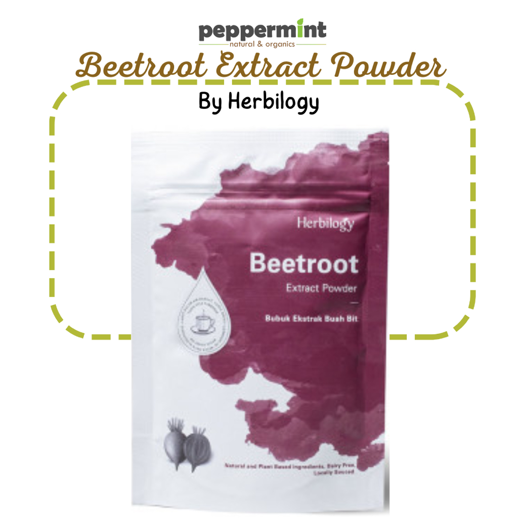 

Herbilogy Beetroot Extract Powder (100 gr) / Bubuk Buah Bit