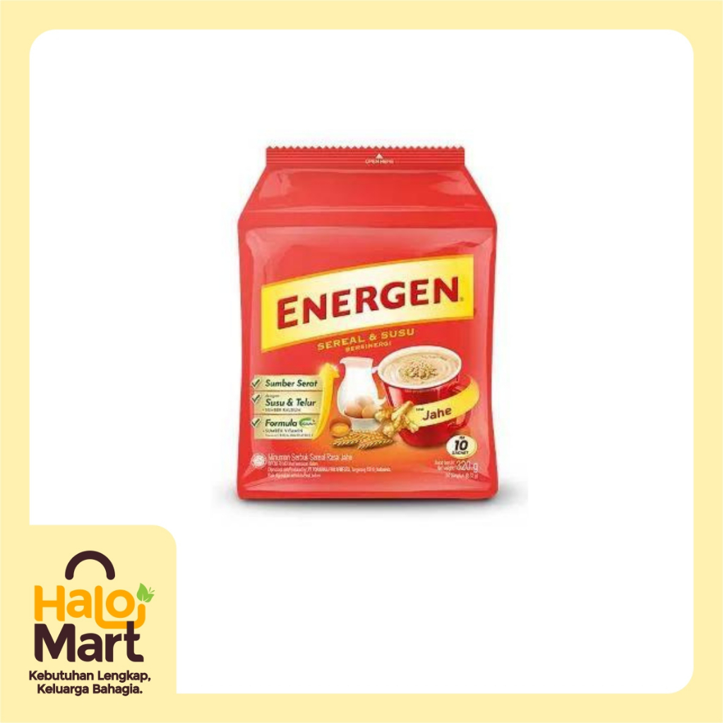 

ENERGEN JAHE 10 SACHET X 29 GR