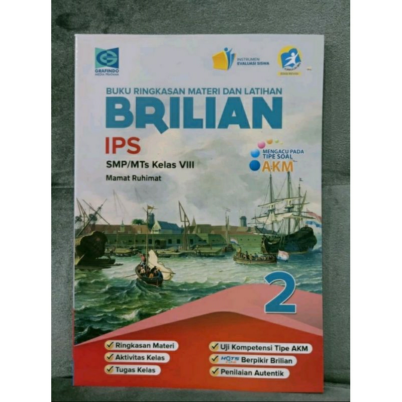 BRILIAN kelas 8 IPS SMP Akm Grafindo