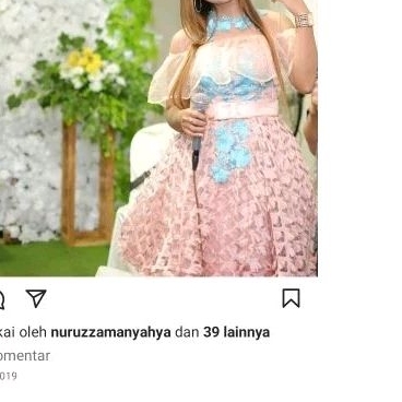 gaun nyanyi PL murah