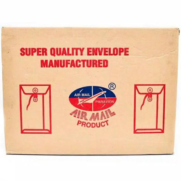 

Star Amplop Tali Coklat Air Mail Folio ( F4 ) murah