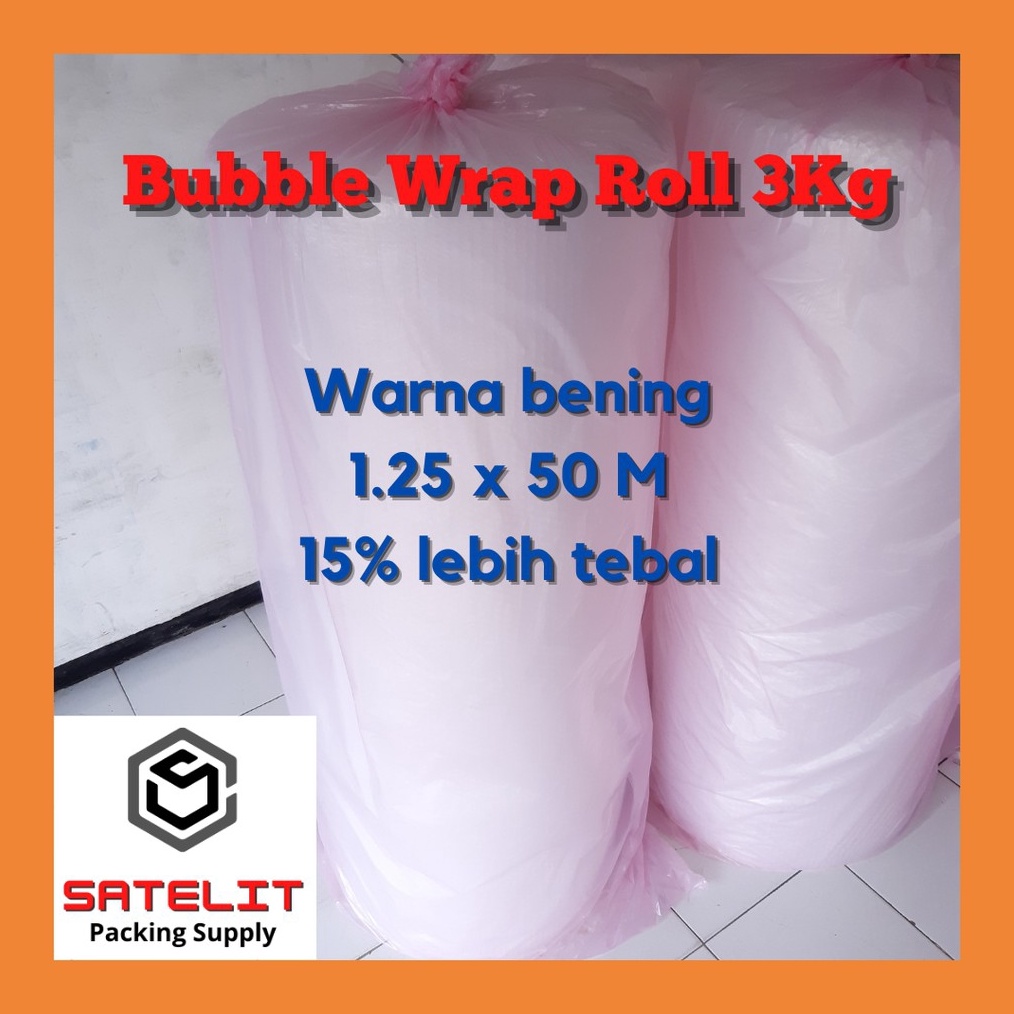 

STAR BRANDS BUBBLE WRAP ROLL 3KG BENING KEMASAN PACKING grosir