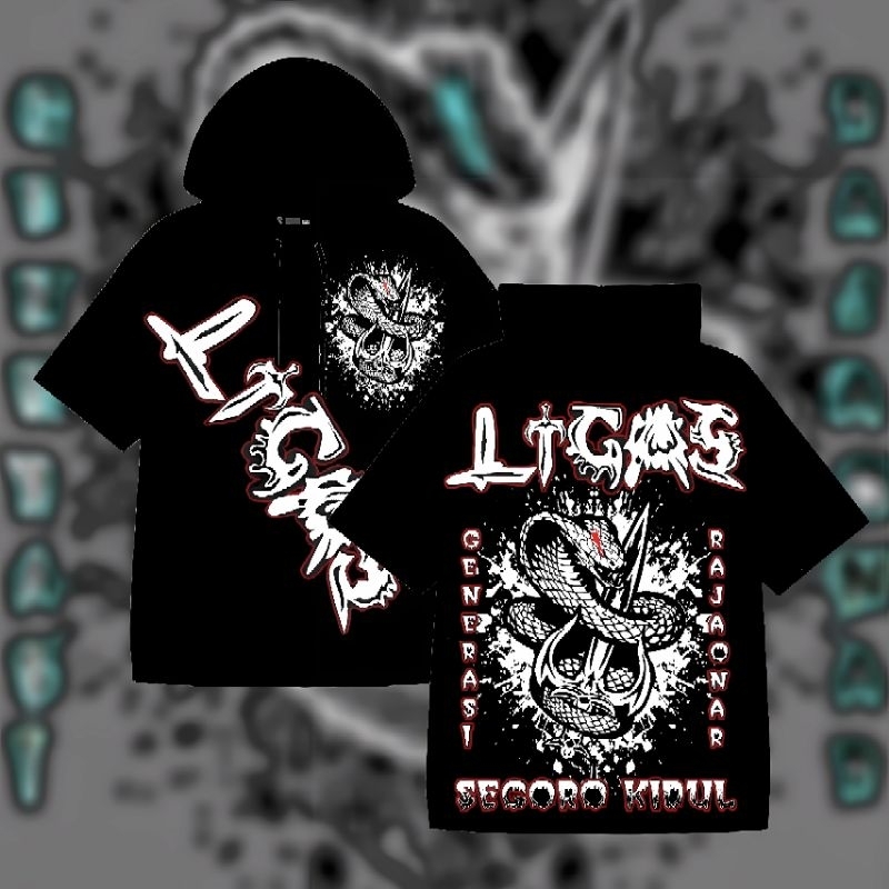 Ts hoodie Ligas Segorokidul Kaos distro terbaru kaos ligas garis keras Pagarnusa Terbaru LIGAS Ful p