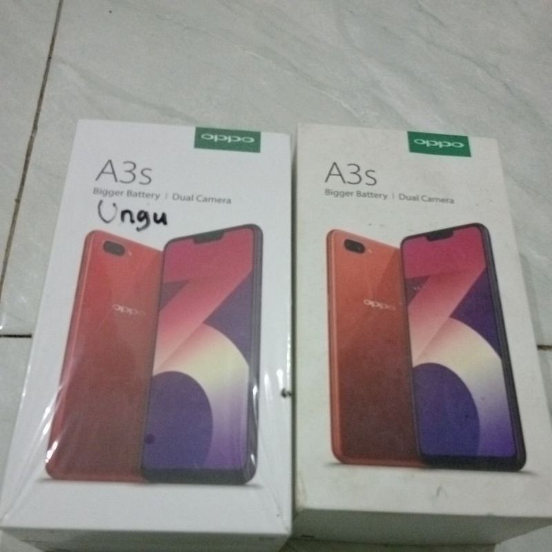 kotak hp Oppo a3s