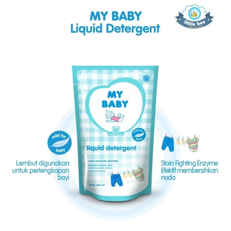 Liquid Detergent 450ml My Baby