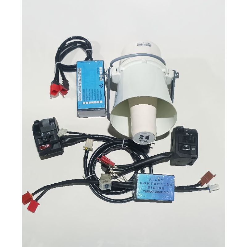 SIRINE PATWAL OTOMATIS NMAX NEW PNP HOLDER VIXION SIRINE POLISI