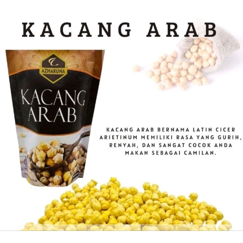 

Kacang Arab Renyah Gurih Original 500gram