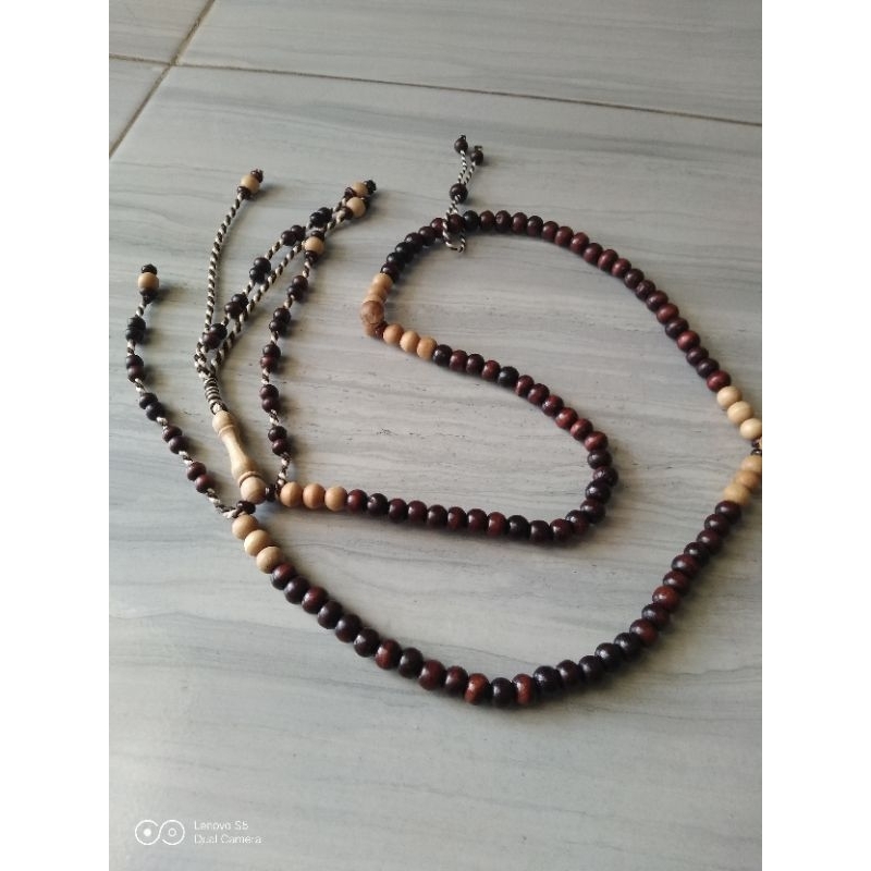 tasbih stigi kombinasi 100 butir tijani tasbih khusus thoriqoh syadili