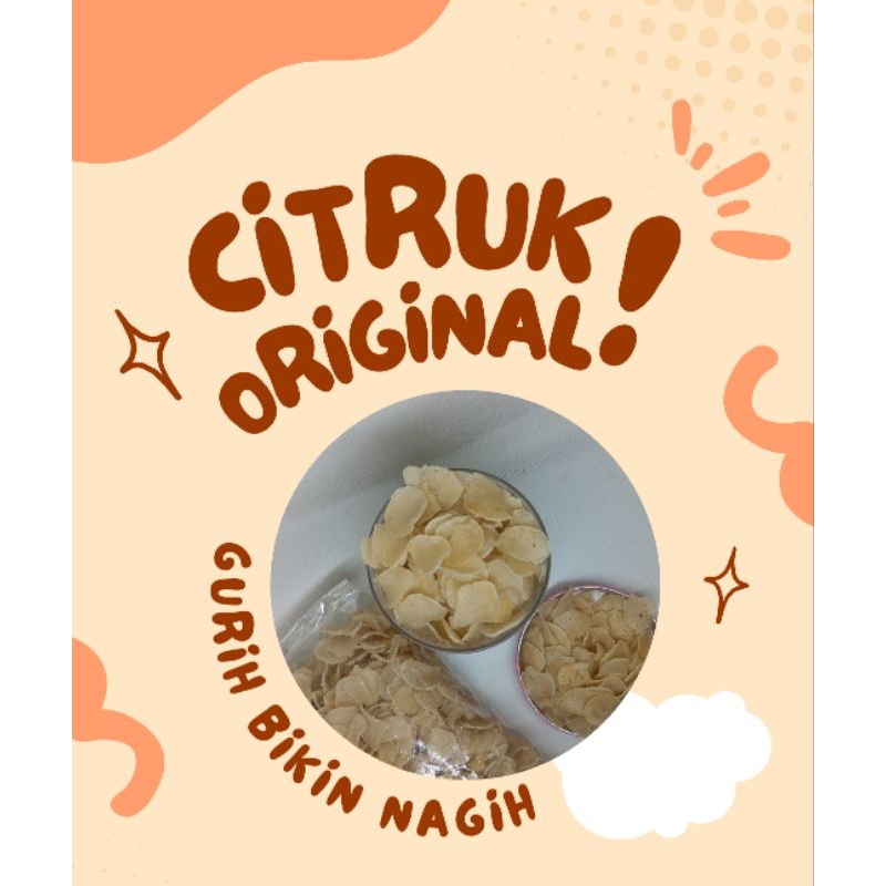 

CITRUK KHAS TASIKMALAYA BERAT 250gram/ MORING MURAH ENAK